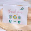 Search for baby shower butterfly thank you cards Girly