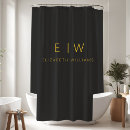 Search for gold black white shower curtains Trendy chic