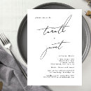 Search for stylish rehearsal dinner invitations Modern