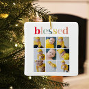 Search for multi photo christmas tree decorations Colourful