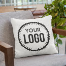 Search for company logo cushions Advertising