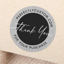 Search for cursive font stickers Business thanks promotional