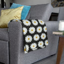 Search for and white floral pattern Daisies