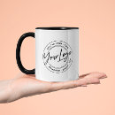 Search for logo on mugs Customer