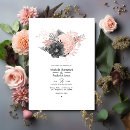 Search for rose gold and grey wedding invitations Pink