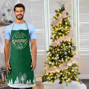 Search for kitchen crew aprons Green
