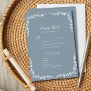 Search for dusty blue rsvp cards Elegant