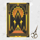 Search for art deco tissue paper Black