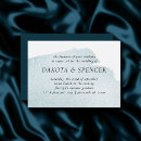 Search for dark teal wedding invitations Colourful