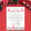 Search for letters from santa to child Watercolor