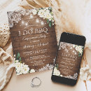 Search for floral i do bbq invitations Mason jar