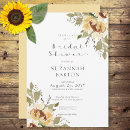 Search for sunflower shower invitations Rustic