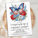 Search for butterfly memorial service invitations Remembrance