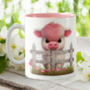 Search for pink cow mugs Cute