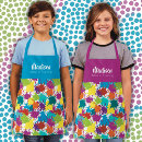 Search for fingers aprons Colourful