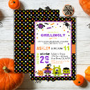 Search for baby halloween invitations Purple