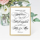 Search for mr and mrs wedding signs Advice and well wishes