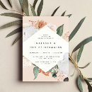 Search for boho bridal luncheon invitations Calligraphy script