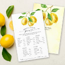 Search for lemon bridal shower games Yellow green
