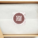 Search for modern marble stickers Qr code