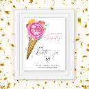 Search for ice cream wedding signs Watercolor