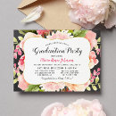 Search for stripes graduation invitations Elegant