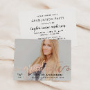 Search for rose gold foil graduation invitations Simple