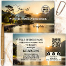 Search for adventure business cards Qr code