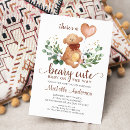 Search for beary invitations Watercolor