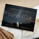 Search for purple and gold save the date postcards Typography