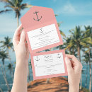 Search for coral wedding invitations Simple