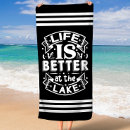 Search for lake life beach towels Nautical