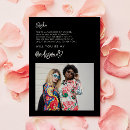 Search for black and white photo invitations Contemporary