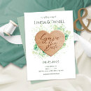 Search for heart save the dates Rustic