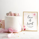 Search for dessert tabletop signs Watercolor