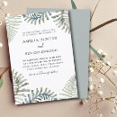 Search for sage green dusty blue invitations Foliage