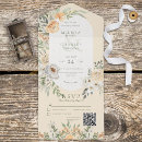 Search for cream and gold wedding invitations Qr code