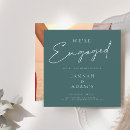 Search for winter engagement party invitations Minimalist