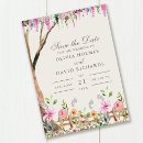 Search for trunk party invitations Watercolor