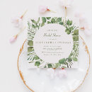 Search for greenery bridal shower invitations Modern