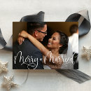 Search for just married wedding announcement cards Calligraphy