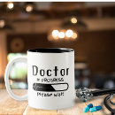 Search for in progress mugs Doctor