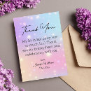 Search for holographic thank you cards Elegant