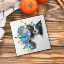 Search for floral border tiles Blue