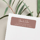 Search for handwritten wedding return address labels Modern handwritten script