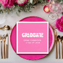 Search for pink graduation napkins University