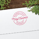 Search for north pole express mail rubber stamps Merry christmas