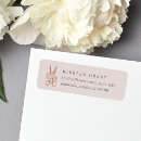 Search for hair salon return address labels Elegant