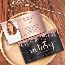 Search for notary public business cards Professional