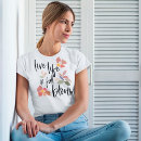 Search for living the good life tshirts For her